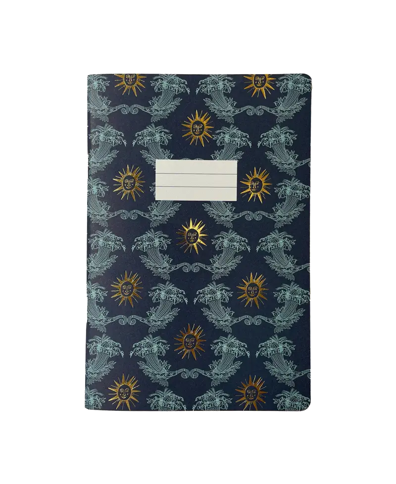 CORNUCOPIA Notebook with Gold Foil