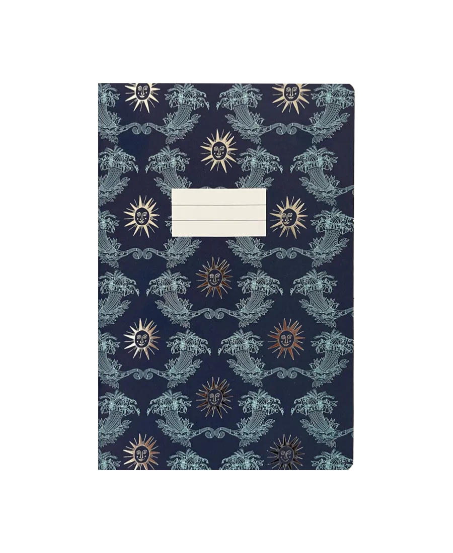 CORNUCOPIA Notebook with Silver Foil