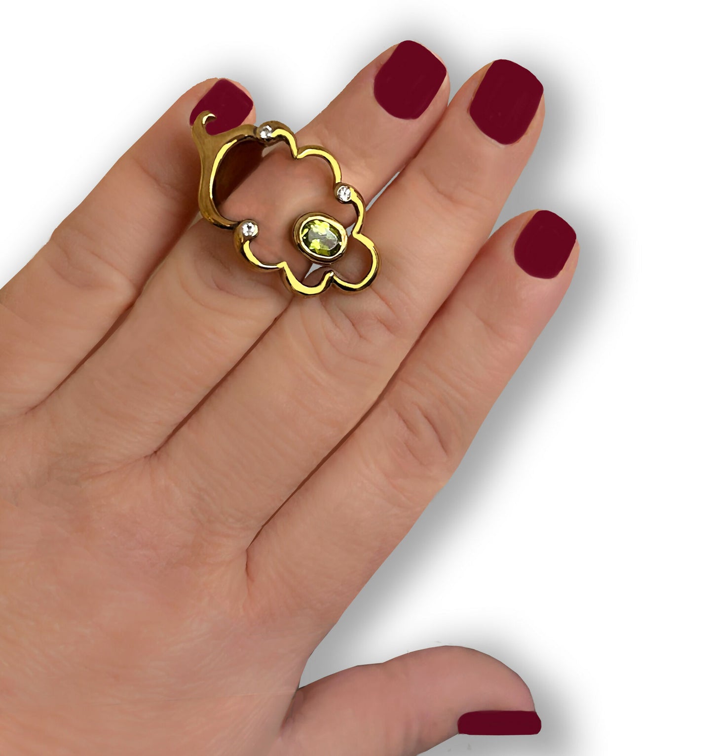 ring peridot 5