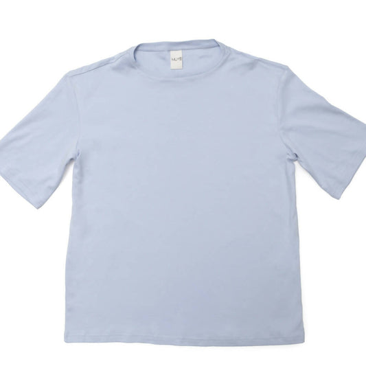 MisΓ³ Sleeve Tee - Stone Blue