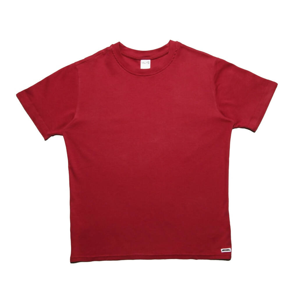 Flip Side Tee - Light Burgundy