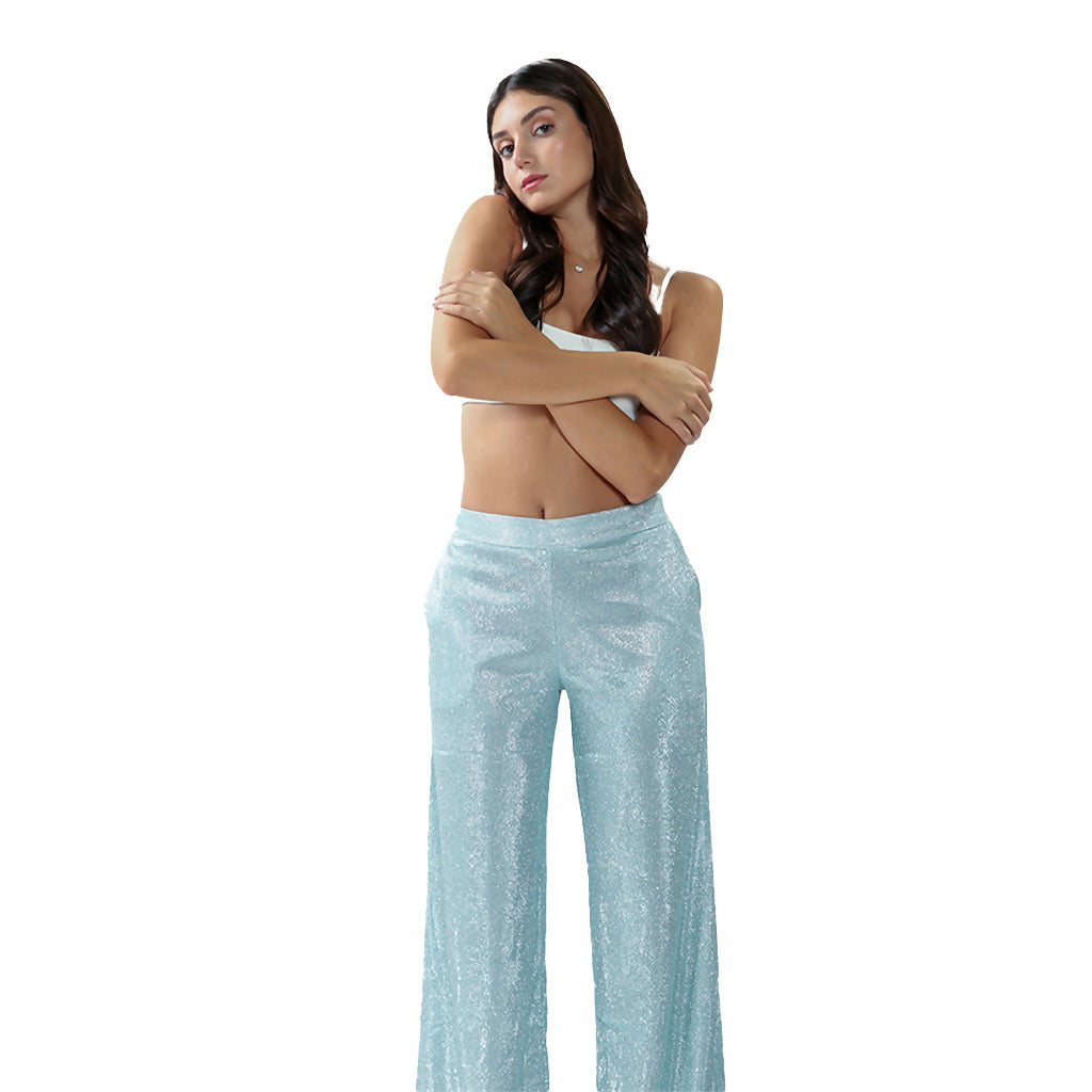 GLINT TROUSERS in blue