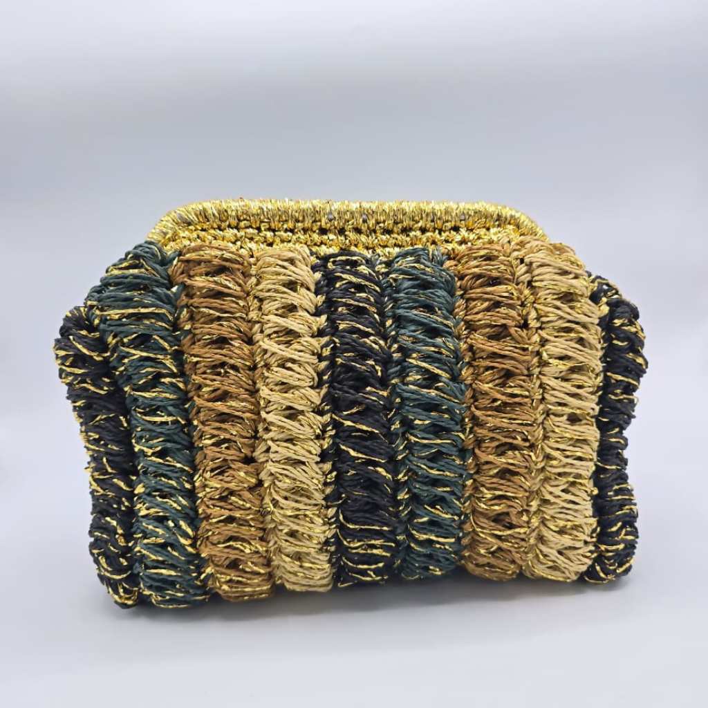 The Recta Raffia bag