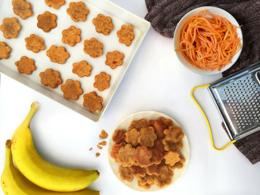 Carrot & Banana Dog Treats