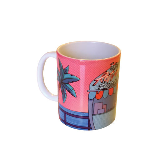 Ceramic Mug: Retro Raouche