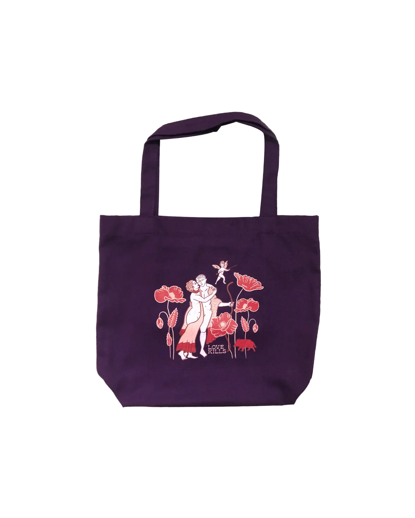 ADONIS AND ASTARTE Deep Purple Tote Bag