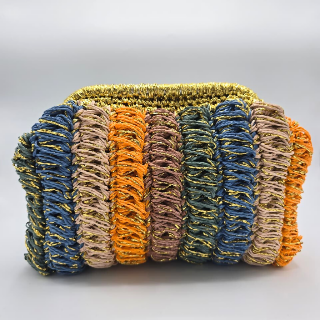 The Recta Raffia bag