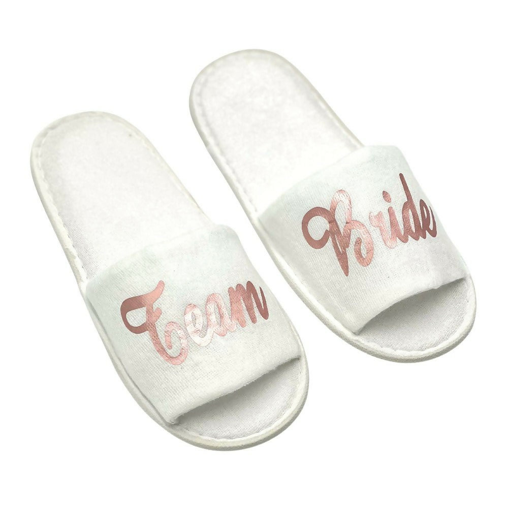 Customizable Bridal Slippers