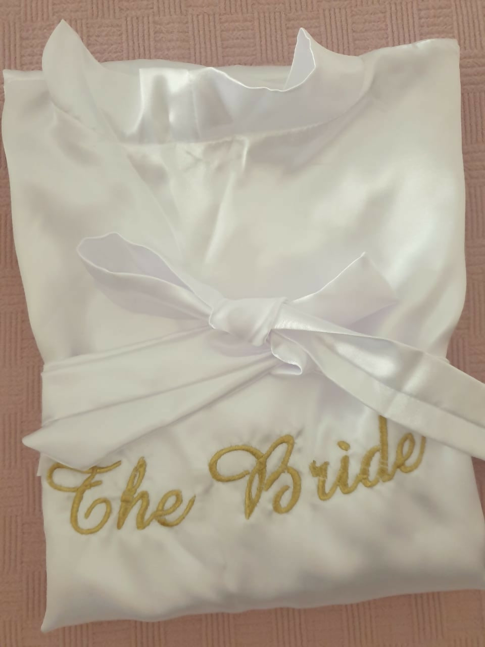 Customizable bridal robe