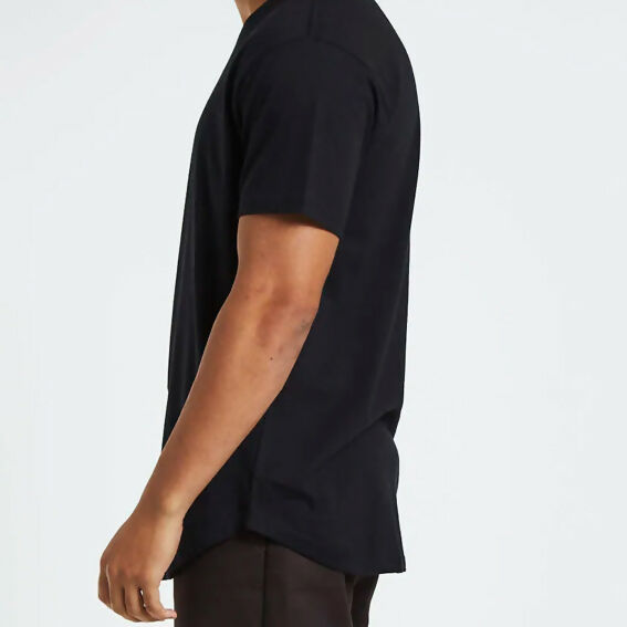 The Crew Tee- Curved Hem