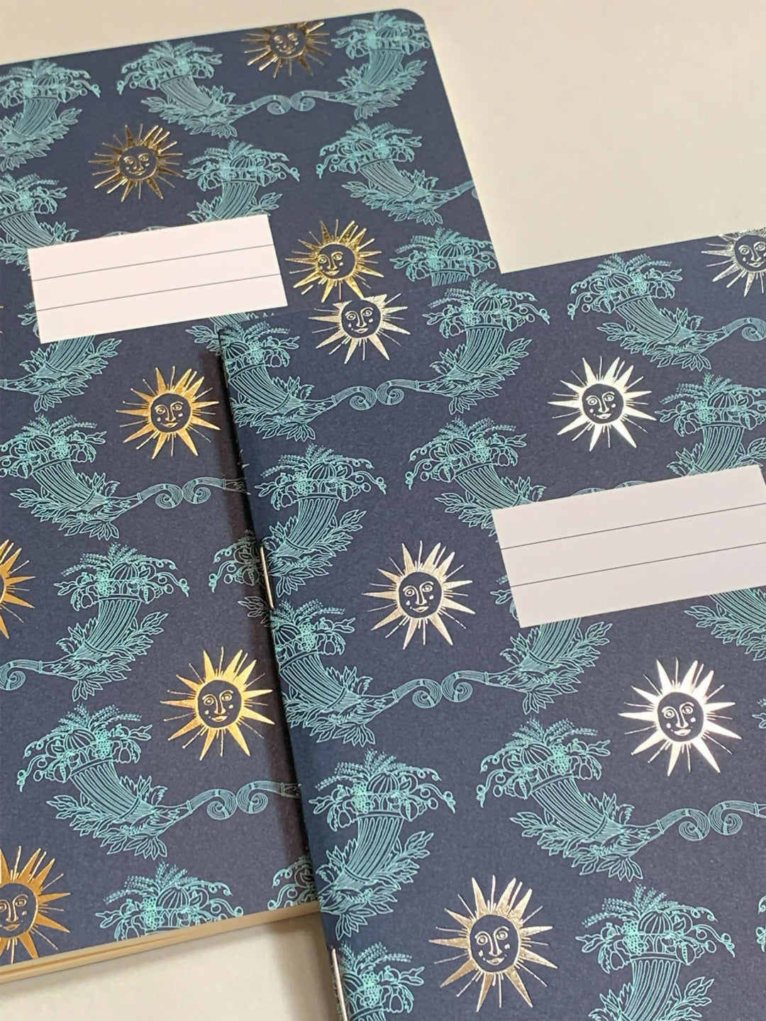 CORNUCOPIA Notebook with Silver Foil