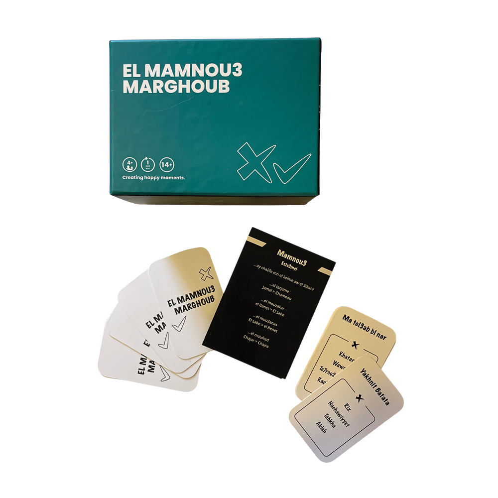 Card Game: El Mamnou' Marghoub