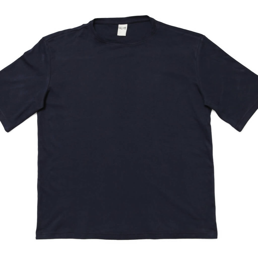 Misó Sleeve Tee - Midnight Blue