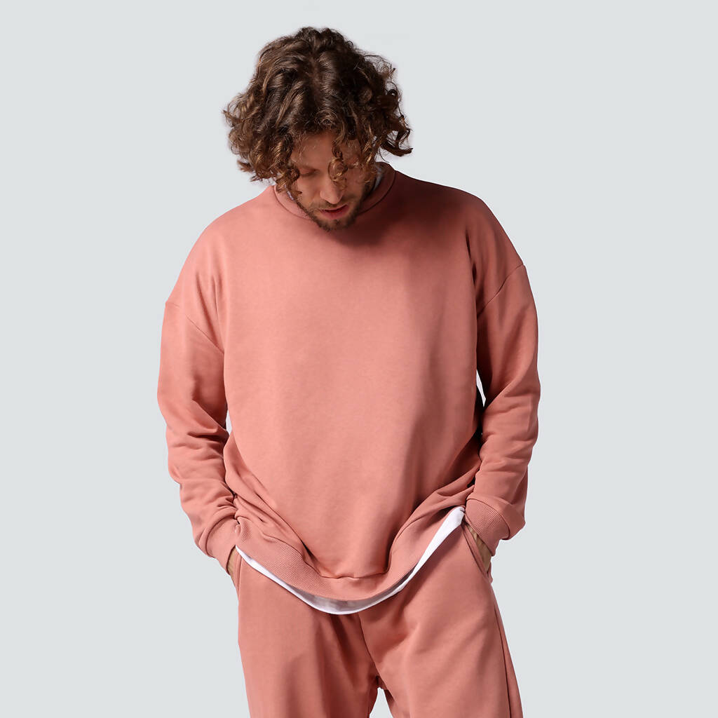 Oversized On Both Sides Pink