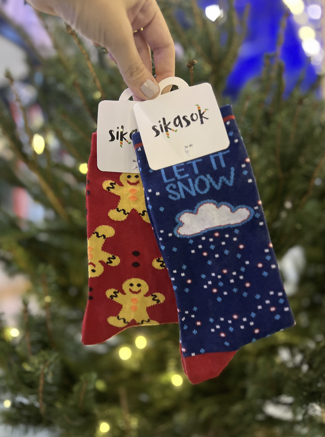 Let It Snow Socks