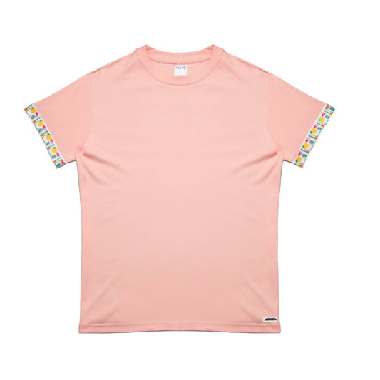 Flip Side Tee - Powdered Pink