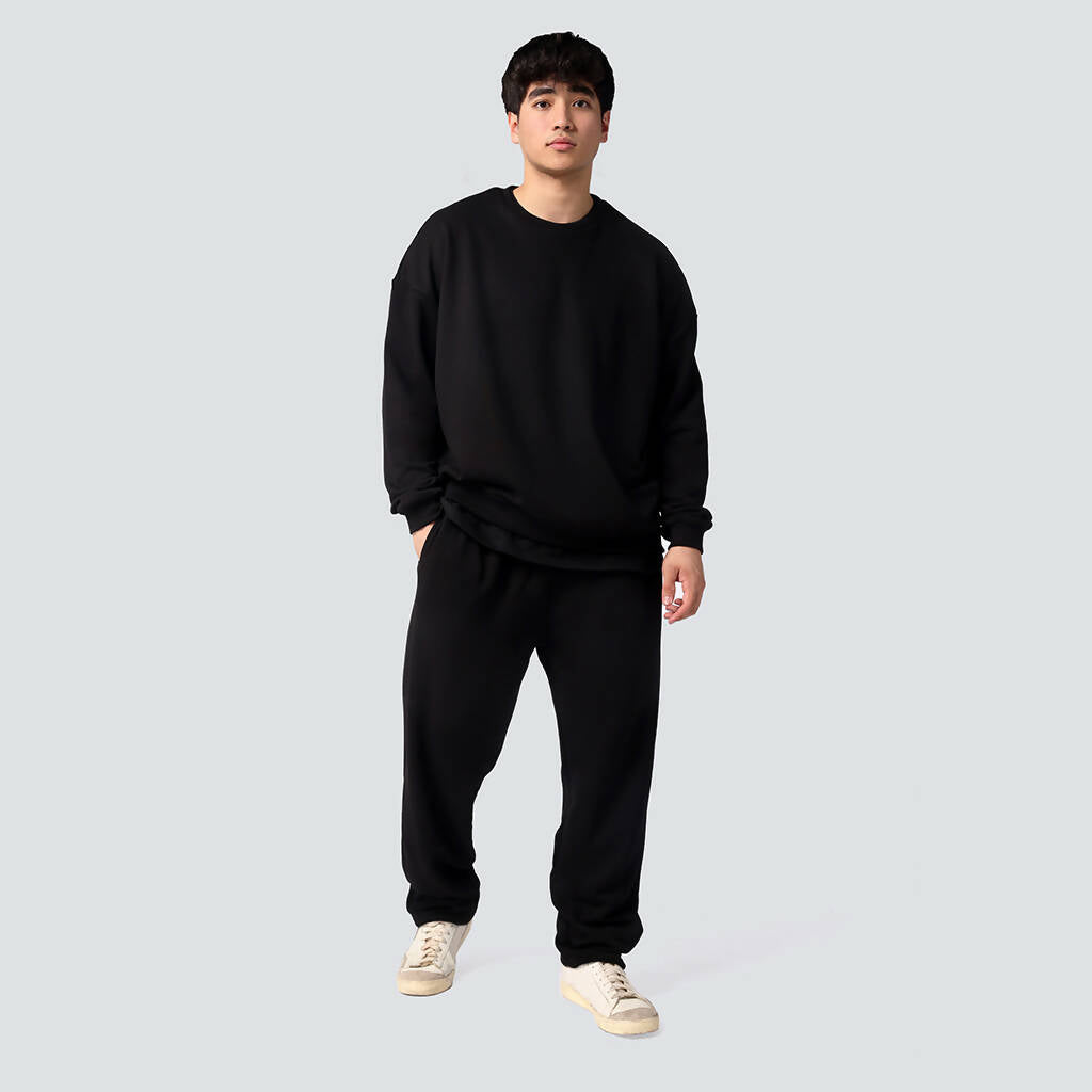 Oversized On Both Sides Black