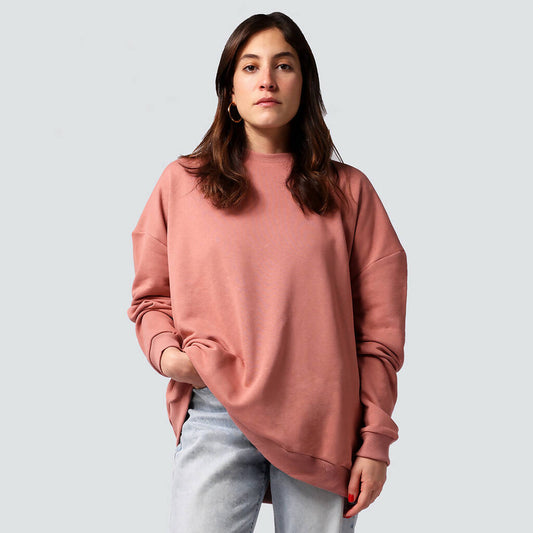 Oversized On Both Sides Pink