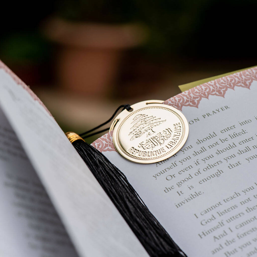 Lebanese Cedar Coin Bookmark