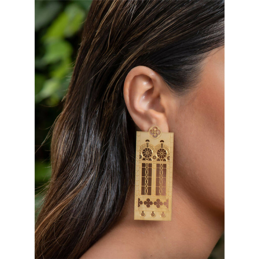 Sursock Window Earrings