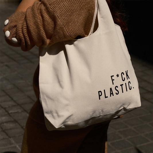 Shopper Tote - F*ck Plastic