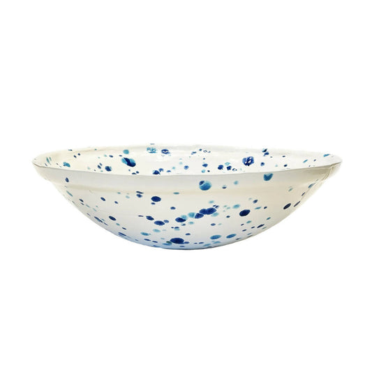 Blue Poppy Serving Bowl