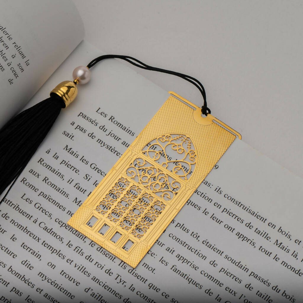 The Jean Trad Triple Arch Window Bookmark