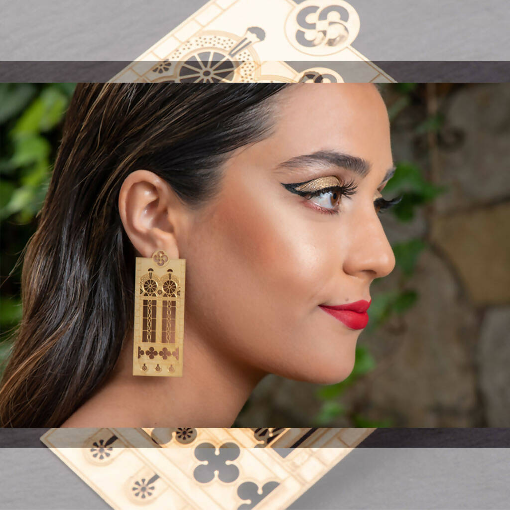 Sursock Window Earrings