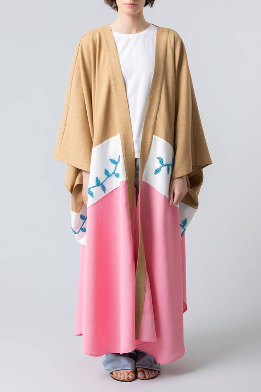 Emma Abaya Pink