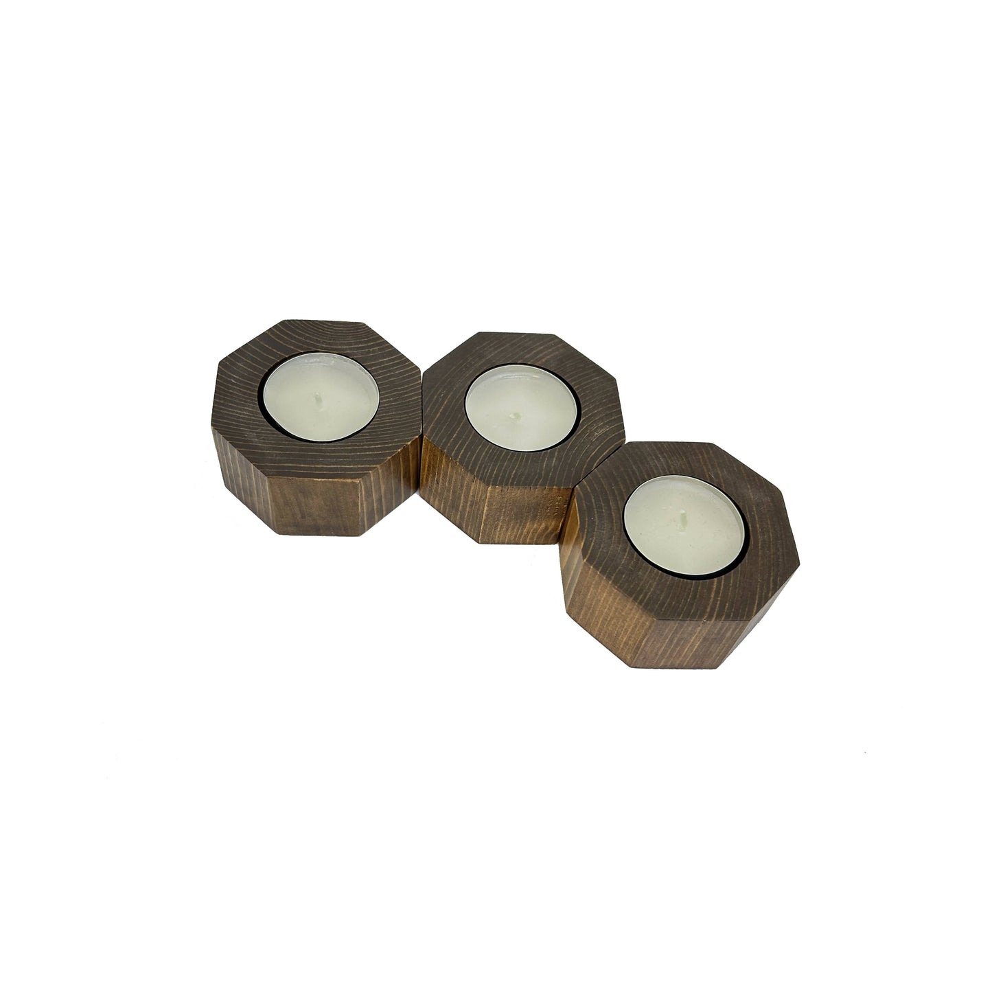 Hexagon Candle Holders