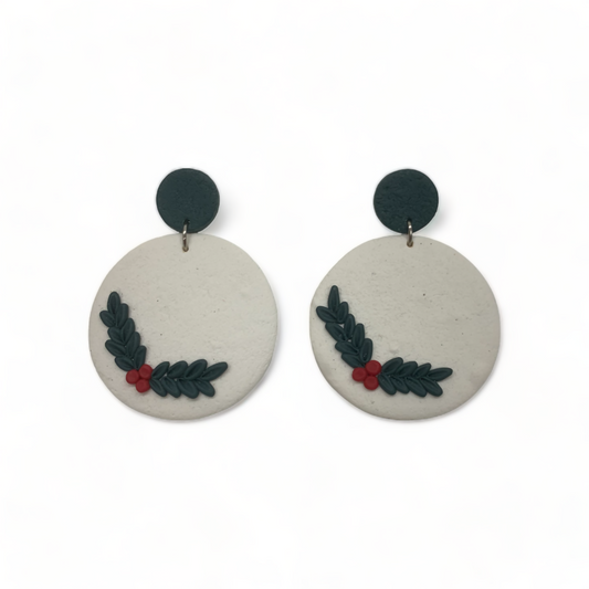 Polymer clay earrings