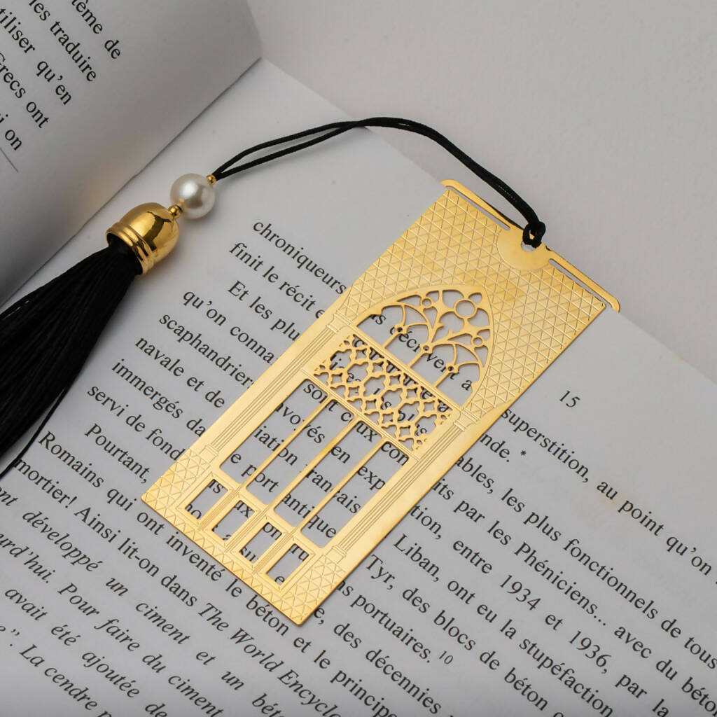 The Elie Saab Triple Arch Window Bookmark