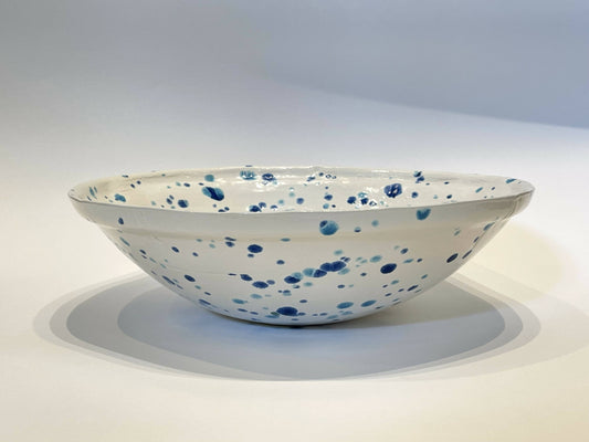 Blue Poppy Serving Bowl