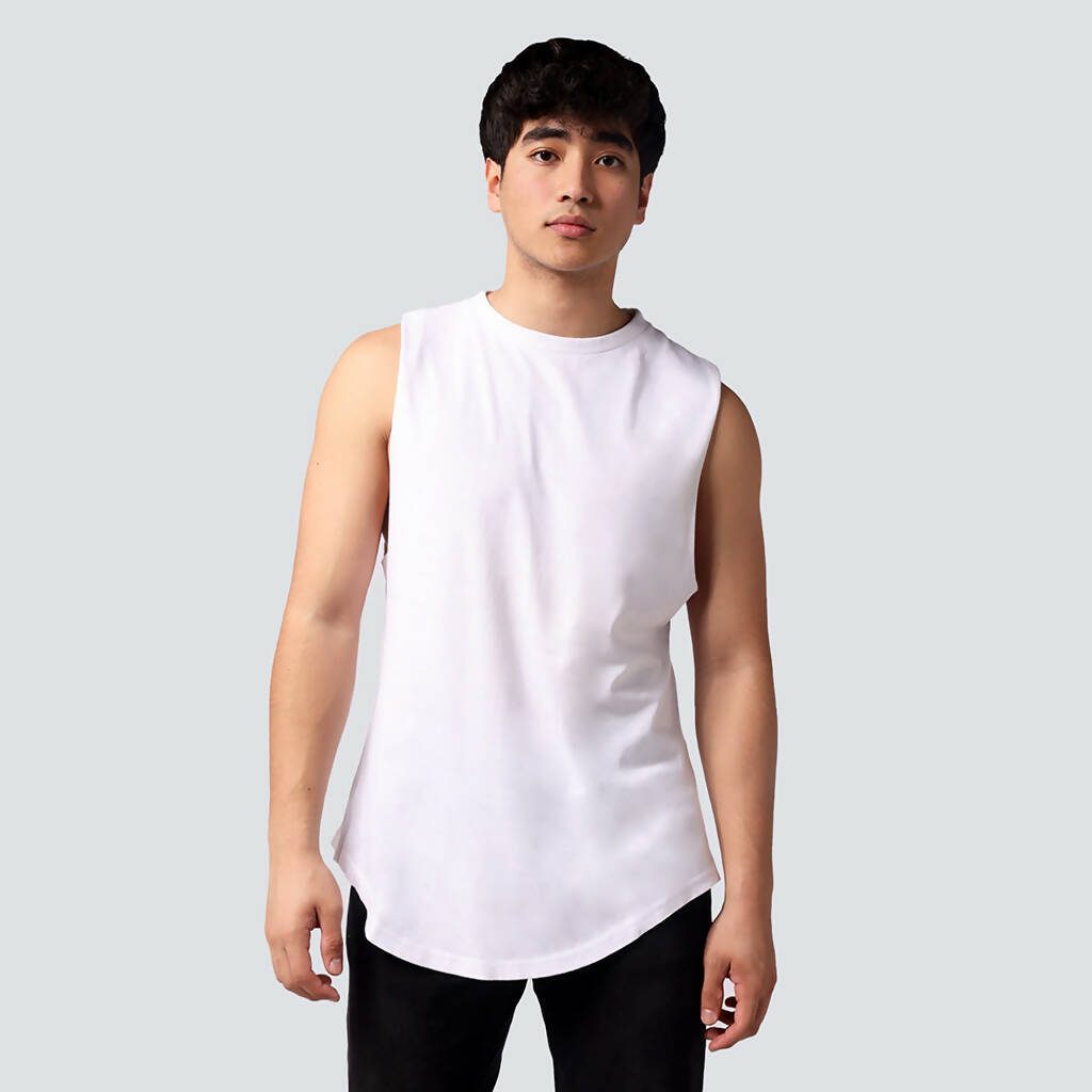 Sleeveless White