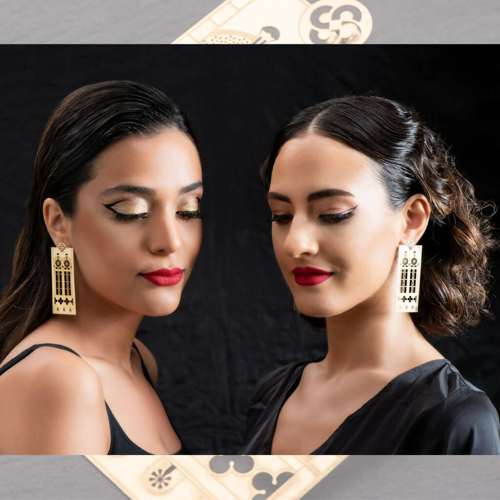 Sursock Window Earrings