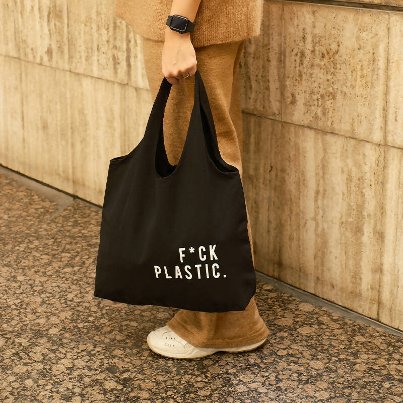 Shopper Tote - F*ck Plastic