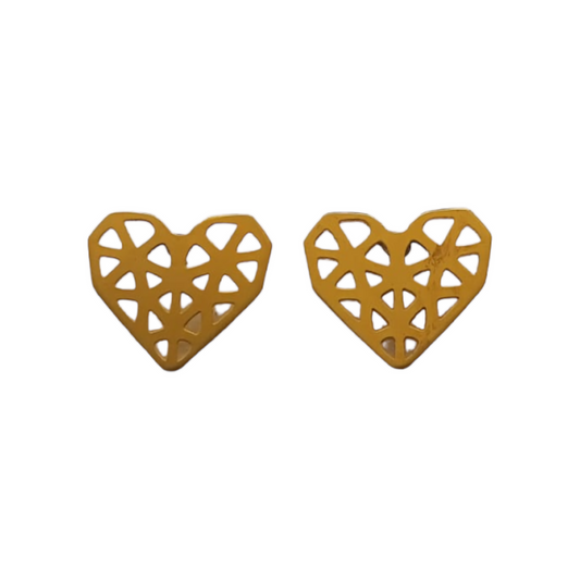 Full Heart Earrings