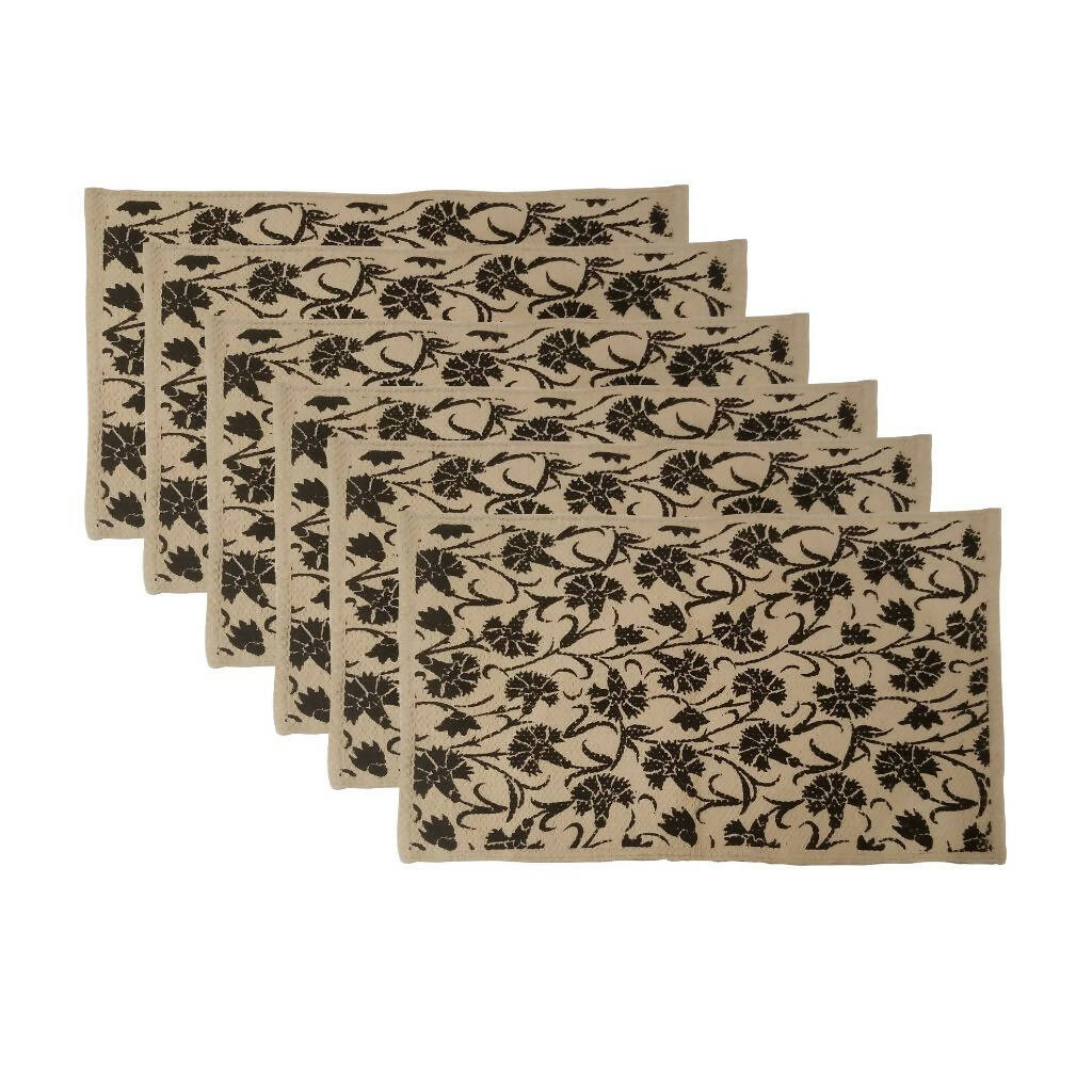 Flower Patterned Placemats